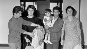 Turkse arbeidsmigranten in Nederland eind jaren 60 (bron ANP)