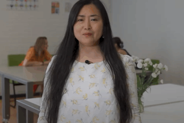 Yushi, deelnemer Migrantenvrouwen leren door